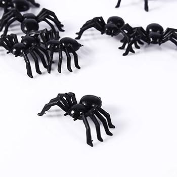 Amazon | 蜘蛛 おもちゃ 50個 スパイダーモデル 虫 おもちゃ